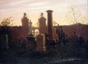 Caspar David Friedrich Kegelgens Grab Spain oil painting artist
